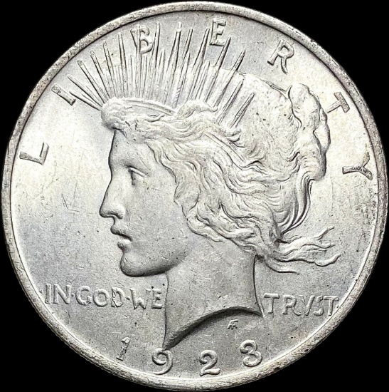 1923 Silver Peace Dollar UNCIRCULATED