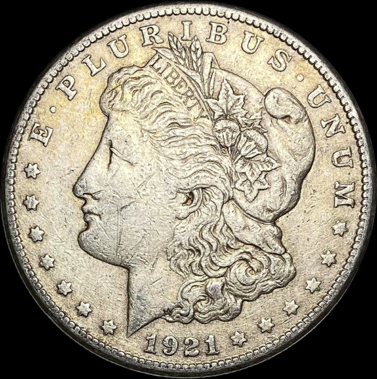 1921-S Silver Morgan Dollar NEARLY UNCIRCULATED