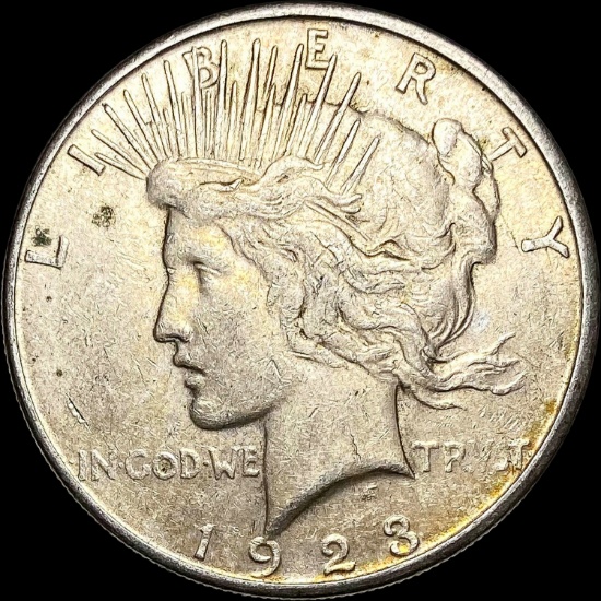1923 Silver Peace Dollar CLOSELY UNCIRCULATED
