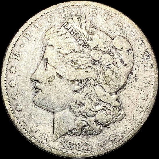 1883-O Silver Morgan Dollar LIGHTLY CIRCULATED