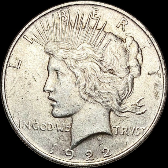 1922 Silver Peace Dollar UNCIRCULATED
