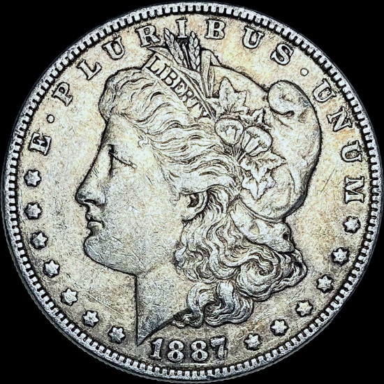 1887 Morgan Silver Dollar CHOICE AU