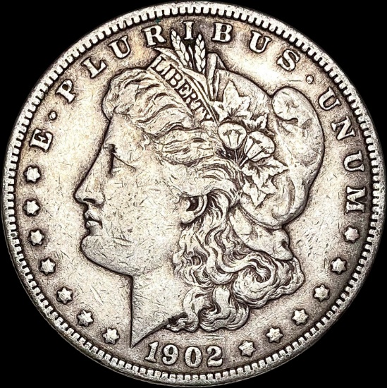 1902 Morgan Silver Dollar NEARLY UNCIRCULATED