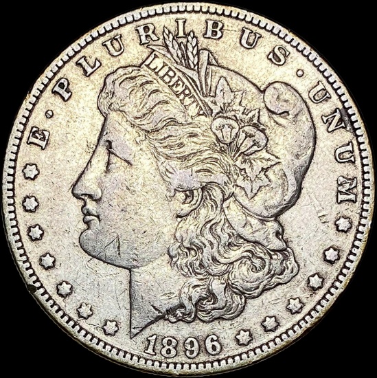 1896-O Silver Morgan Dollar LIGHTLY CIRCULATED