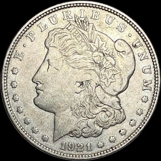 1921 Silver Morgan Dollar CLOSELY UNCIRCULATED