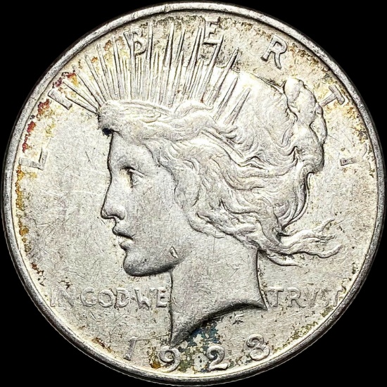 1923 Silver Peace Dollar CLOSELY UNCIRCULATED