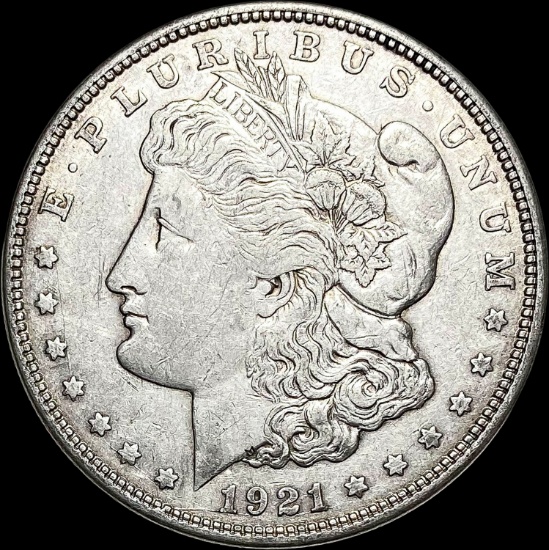 1921-D Silver Morgan Dollar CLOSELY UNCIRCULATED