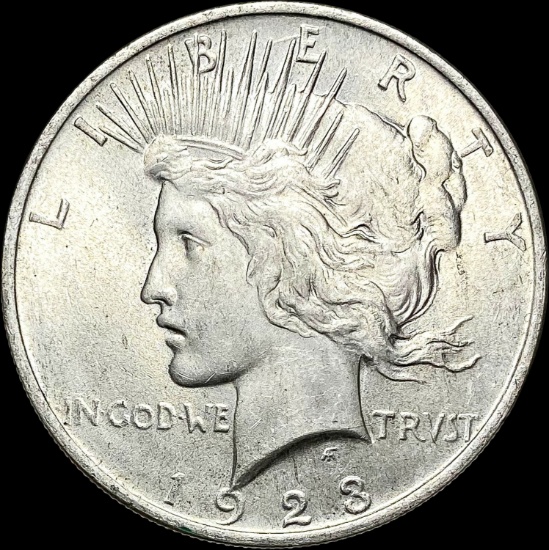 1923 Silver Peace Dollar UNCIRCULATED