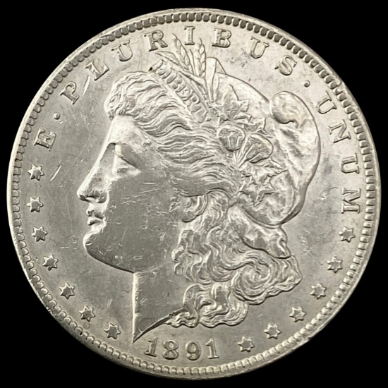 1891-CC Morgan Silver Dollar UNCIRCULATED