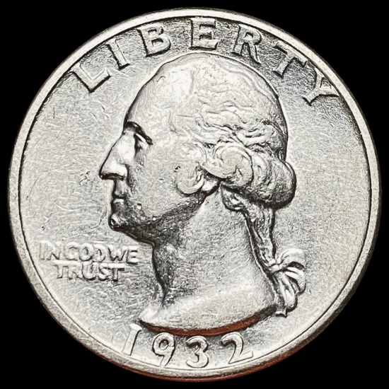 1932-D Washington Silver Quarter LIGHTLY CIRCULATED