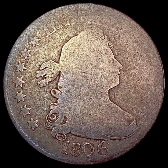1806 Draped Bust Quarter NICELY CIRCULATED