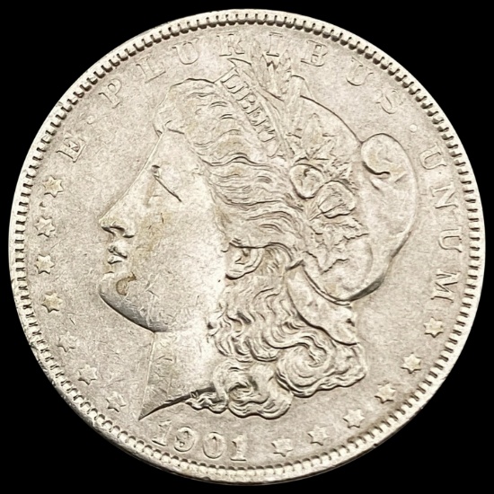1901 Morgan Silver Dollar LIGHTLY CIRCULATED