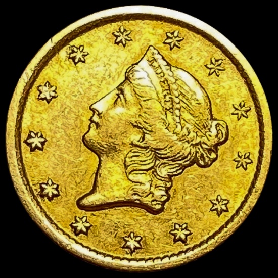 1851-O Liberty Head Gold Dollar CLOSELY UNCIRCULAT CLOSELY UNCIRCULATED