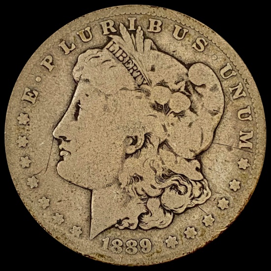 1889-CC Morgan Silver Dollar NICELY CIRCULATED