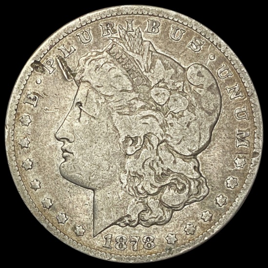 1878-CC Morgan Silver Dollar NICELY CIRCULATED