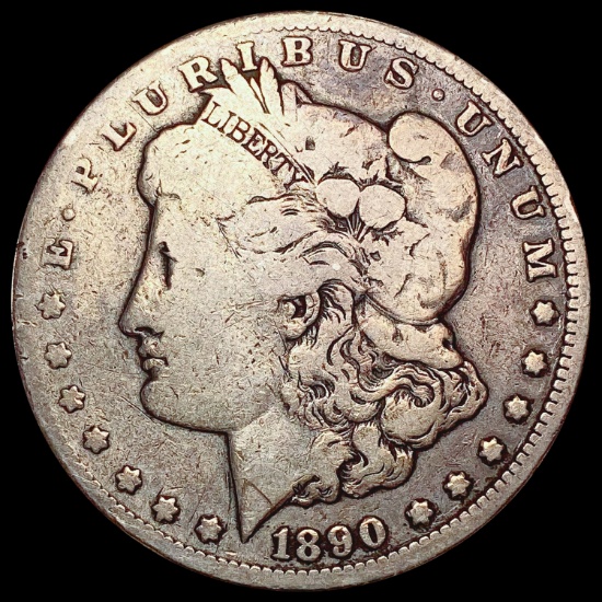 1890-CC Morgan Silver Dollar NICELY CIRCULATED