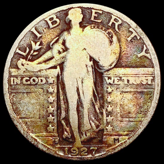1927-S Standing Liberty Quarter NICELY CIRCULATED