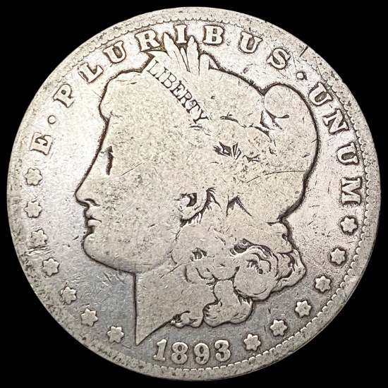 1893 Morgan Silver Dollar NICELY CIRCULATED