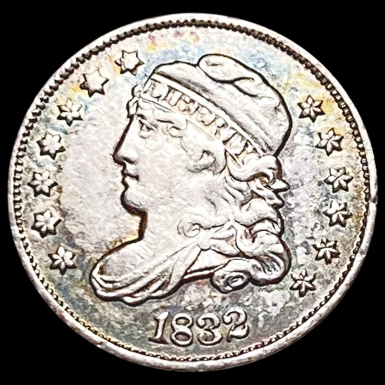 1832 Capped Bust Half Dime NEARLY UNCIRCULATED