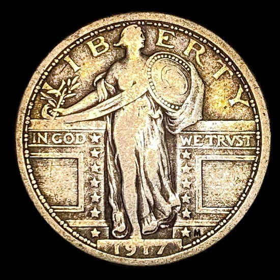 1917 Standing Liberty Quarter LIGHTLY CIRCULATED