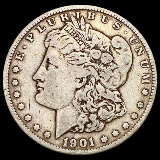 1901-S Morgan Silver Dollar LIGHTLY CIRCULATED