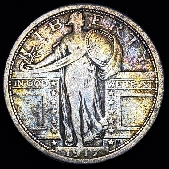 1917 Standing Liberty Quarter LIGHTLY CIRCULATED