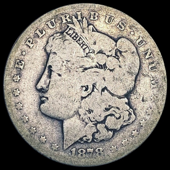 1878-CC Morgan Silver Dollar NICELY CIRCULATED