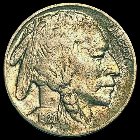 1920-D Buffalo Nickel CLOSELY UNCIRCULATED