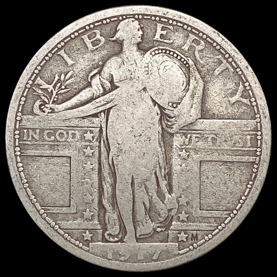 1917 Standing Liberty Quarter NICELY CIRCULATED