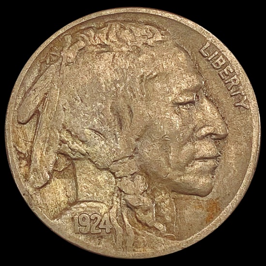 1924-S Buffalo Nickel NEARLY UNCIRCULATED
