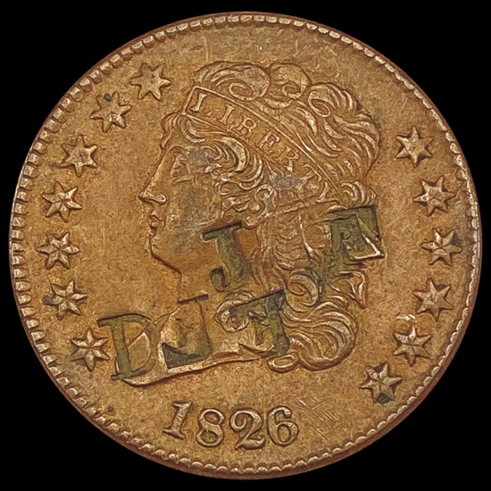 1826 Classic Head Half Cent HIGH GRADE