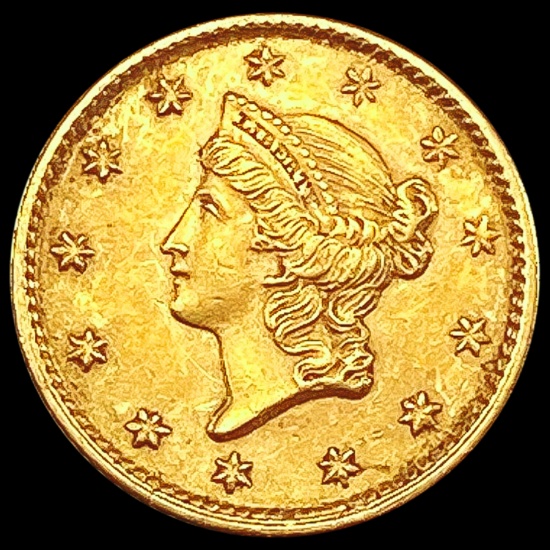 1853 Rare Gold Dollar UNCIRCULATED
