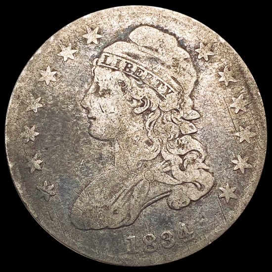 1834 Capped Bust Half Dollar NICELY CIRCULATED