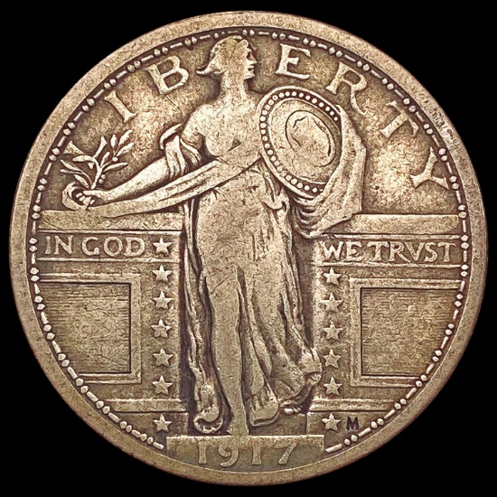 1917 Standing Liberty Quarter LIGHTLY CIRCULATED