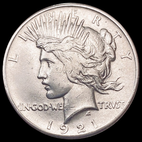 1921 Silver Peace Dollar CLOSELY UNCIRCULATED