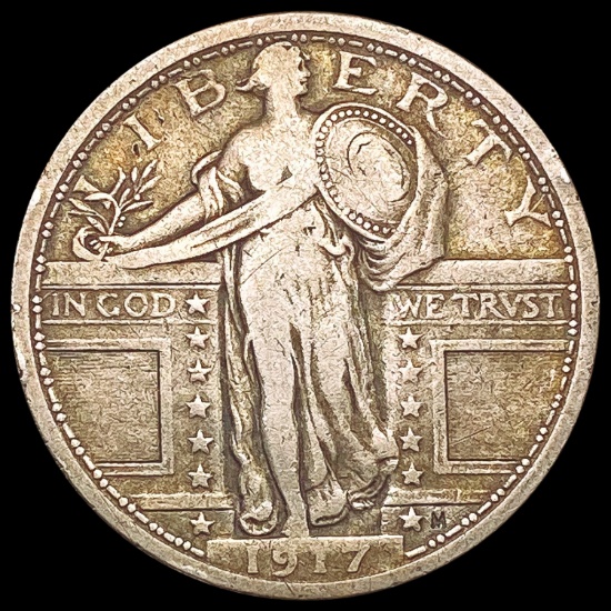 1917 Standing Liberty Quarter LIGHTLY CIRCULATED
