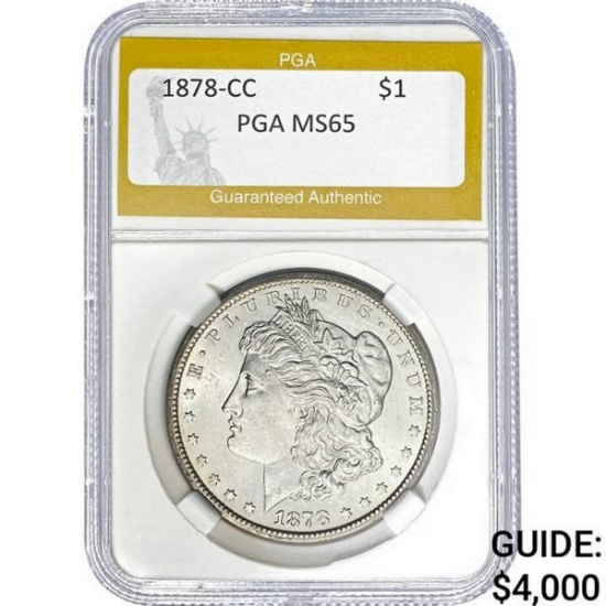 1878-CC Morgan Dollar MS65 SILVER