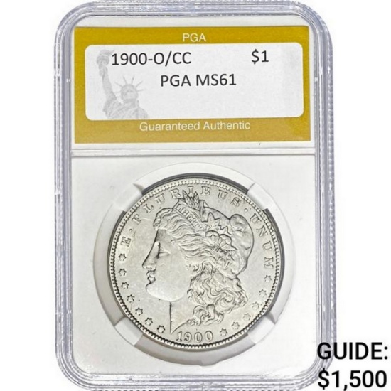1900-O/CC Morgan Dollar MS61 SILVER