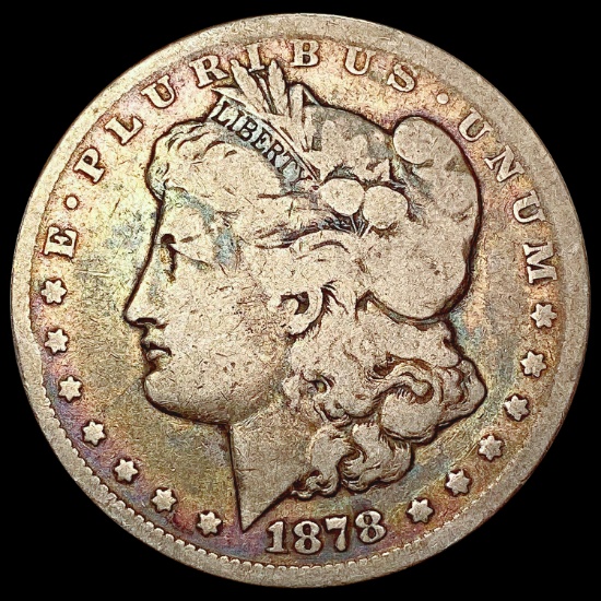 1878-CC Morgan Silver Dollar NICELY CIRCULATED