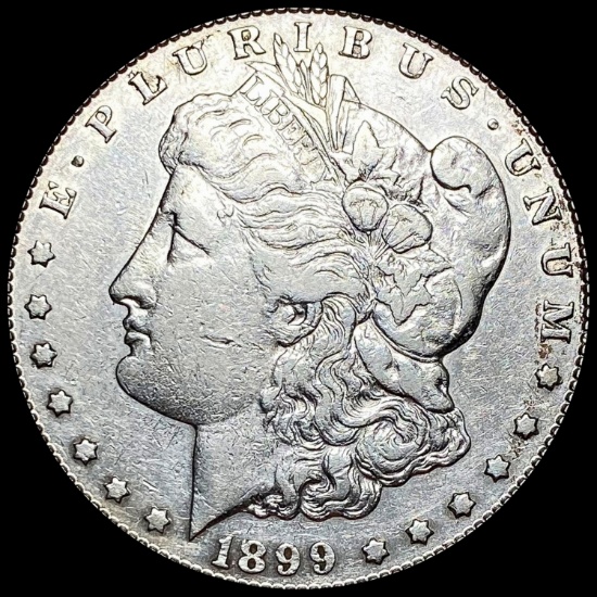 1899-S Morgan Silver Dollar LIGHTLY CIRCULATED