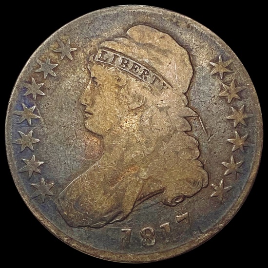 1817 Capped Bust Half Dollar NICELY CIRCULATED