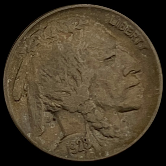 1928 Buffalo Nickel CHOICE AU