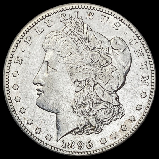 1896-S Morgan Silver Dollar NICELY CIRCULATED NICELY CIRCULATED