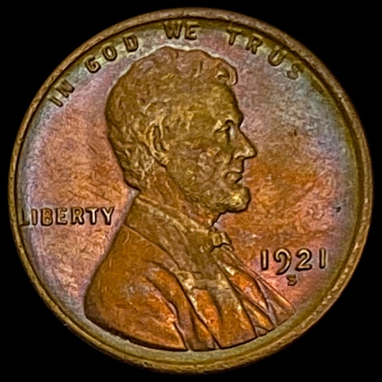 1921-S Lincoln Wheat Cent UNCIRCULATED UNCIRCULATED