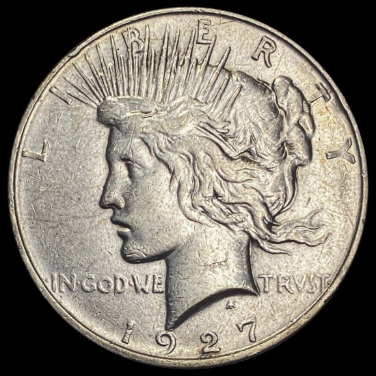 1927 Peace Dollar CLOSELY UNCIRCULATED CLOSELY UNCIRCULATED