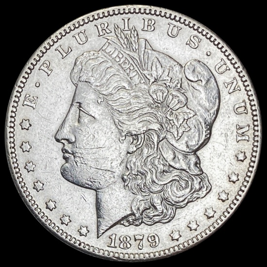 1879-S Morgan Silver Dollar CLOSELY UNCIRCULATED CLOSELY UNCIRCULATED