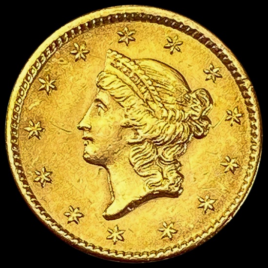1851 Liberty Head Gold Dollar CLOSELY UNCIRCULATED CLOSELY UNCIRCULATED