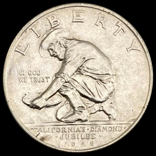 1925-S California Jubilee Half Dollar UNCIRCULA UNCIRCULATED