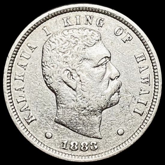 1883 Kingdom of Hawaii Dime CLOSELY UNCIRCULATED
