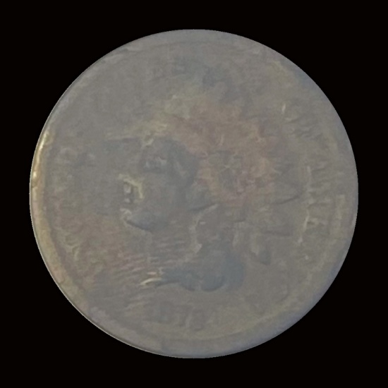 1872 Indian Head Cent LIGHTLY CIRCULATED